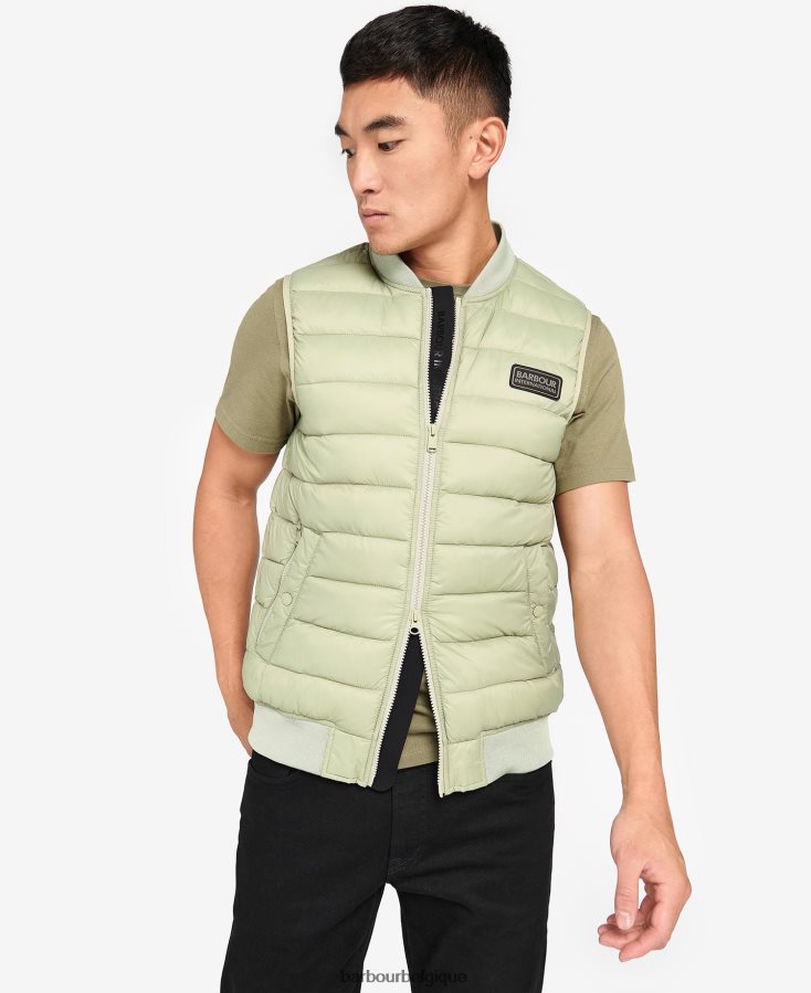 vêtements Barbour gilet matelassé elgin olive Hommes T2L6ZP272