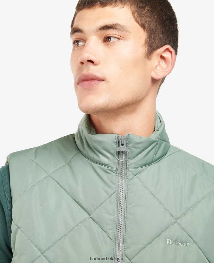 vêtements Barbour gilet matelassé finchley marine classique Hommes T2L6ZP244