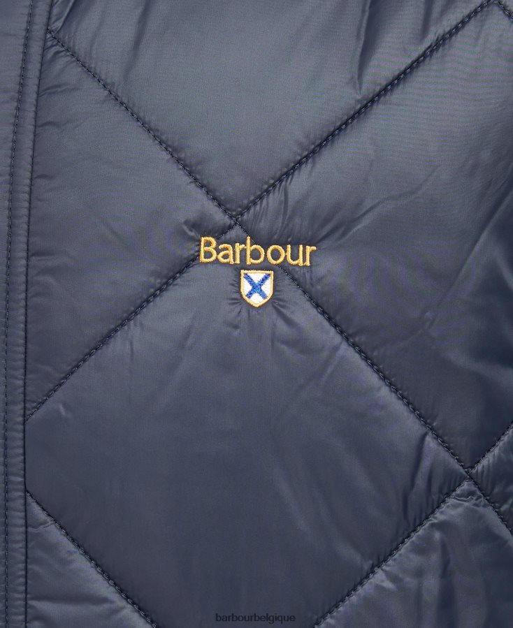 vêtements Barbour gilet matelassé templeton vert classique Hommes T2L6ZP254