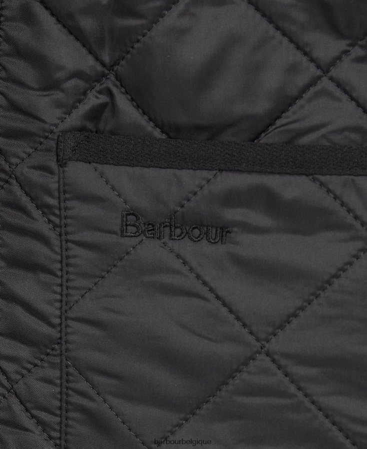 vêtements Barbour gilet polarquilt/doublure zippée noir Hommes T2L6ZP2334