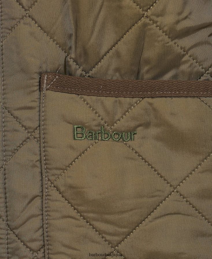 vêtements Barbour gilet polarquilt/doublure zippée olive Hommes T2L6ZP2316