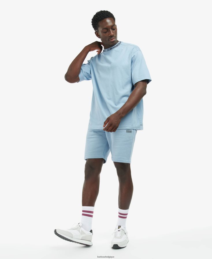 vêtements Barbour accorder des shorts poudre bleue Hommes T2L6ZP1189