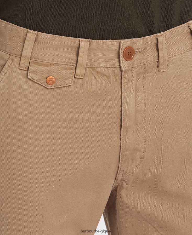 vêtements Barbour chino neuston en sergé marine Hommes T2L6ZP1140