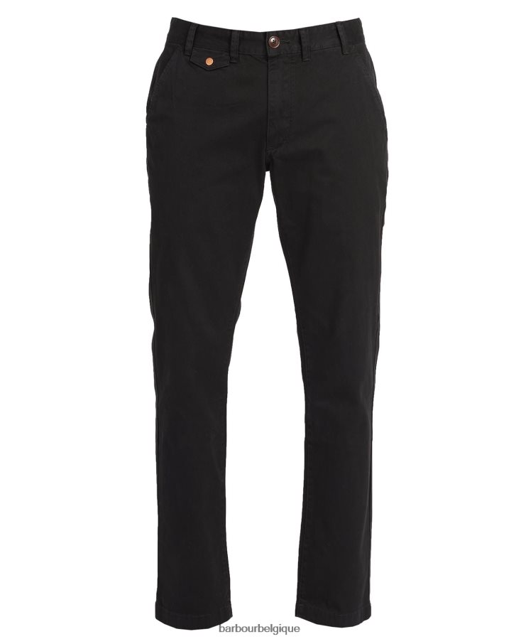 vêtements Barbour chino neuston en sergé vert lierre Hommes T2L6ZP1171