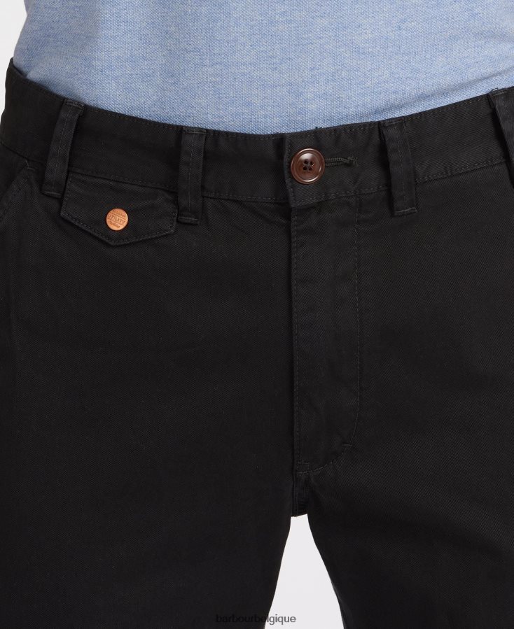 vêtements Barbour chino neuston en sergé vert lierre Hommes T2L6ZP1171