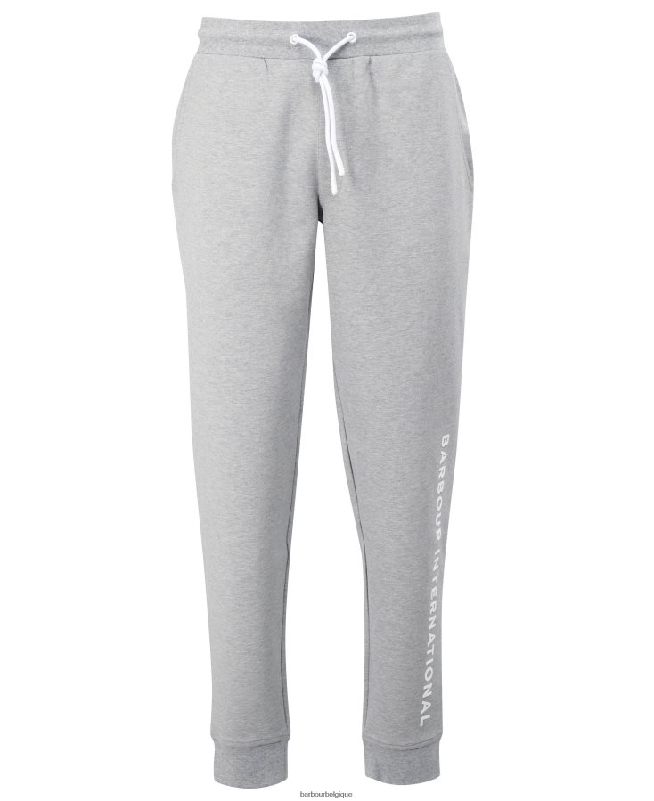 vêtements Barbour joggeurs kirk gris clair chiné Hommes T2L6ZP1181