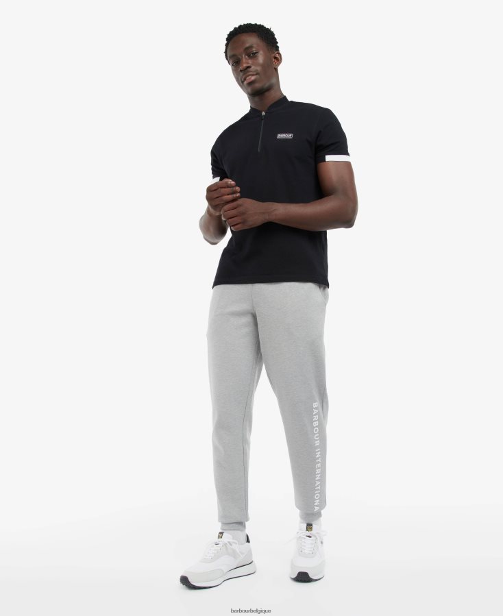 vêtements Barbour joggeurs kirk gris clair chiné Hommes T2L6ZP1181