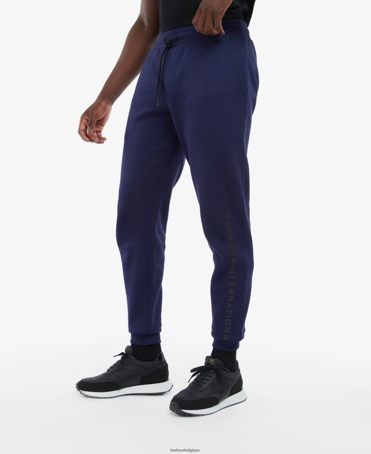 vêtements Barbour joggeurs kirk gris clair chiné Hommes T2L6ZP1218