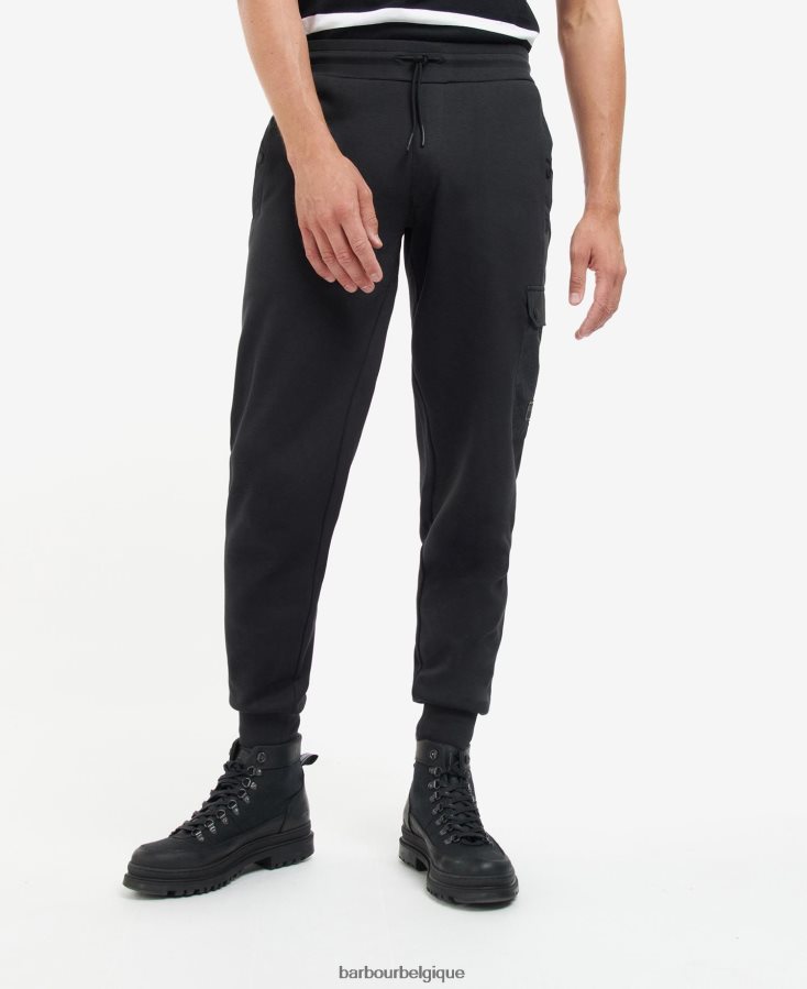 vêtements Barbour pantalon de jogging rowan noir classique Hommes T2L6ZP1174