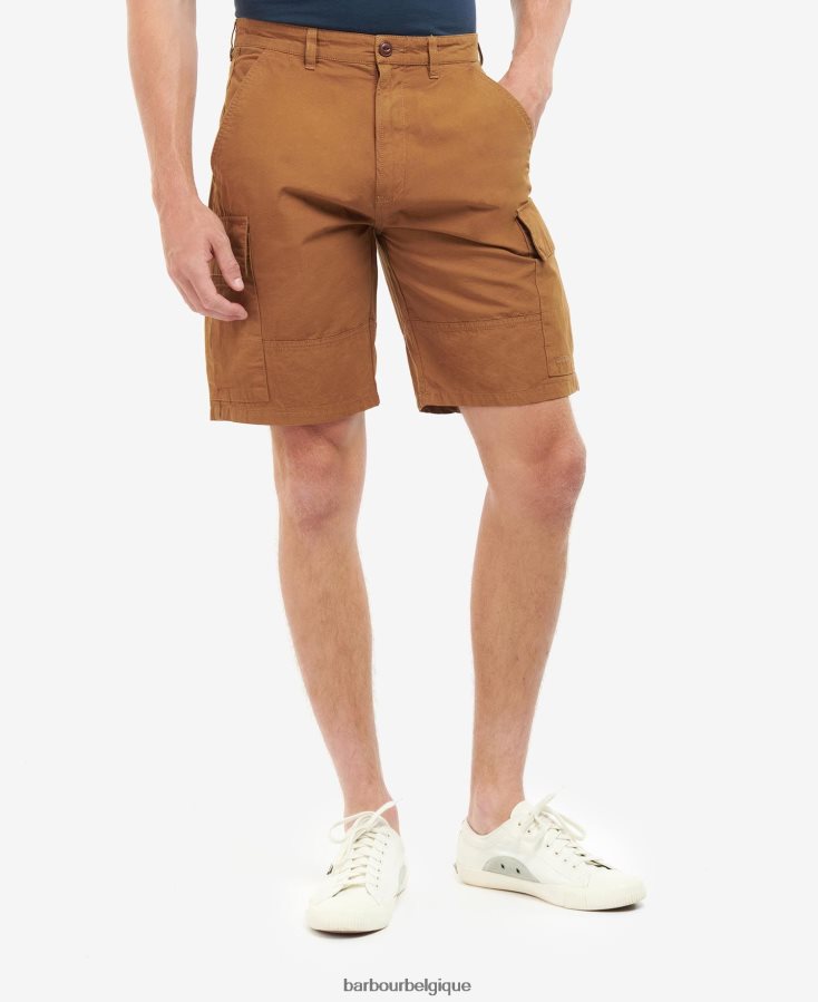 vêtements Barbour short cargo essentiel en ripstop vert lierre Hommes T2L6ZP1151
