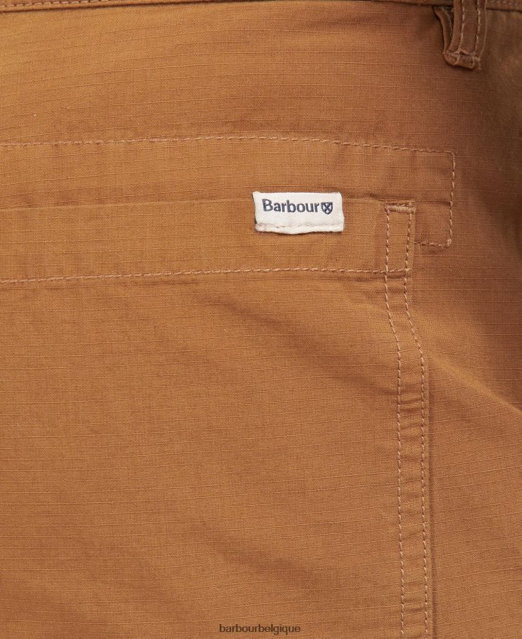 vêtements Barbour short cargo essentiel en ripstop vert lierre Hommes T2L6ZP1151