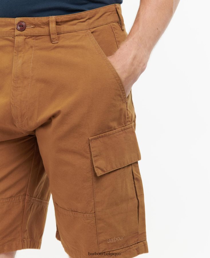 vêtements Barbour short cargo essentiel en ripstop vert lierre Hommes T2L6ZP1151