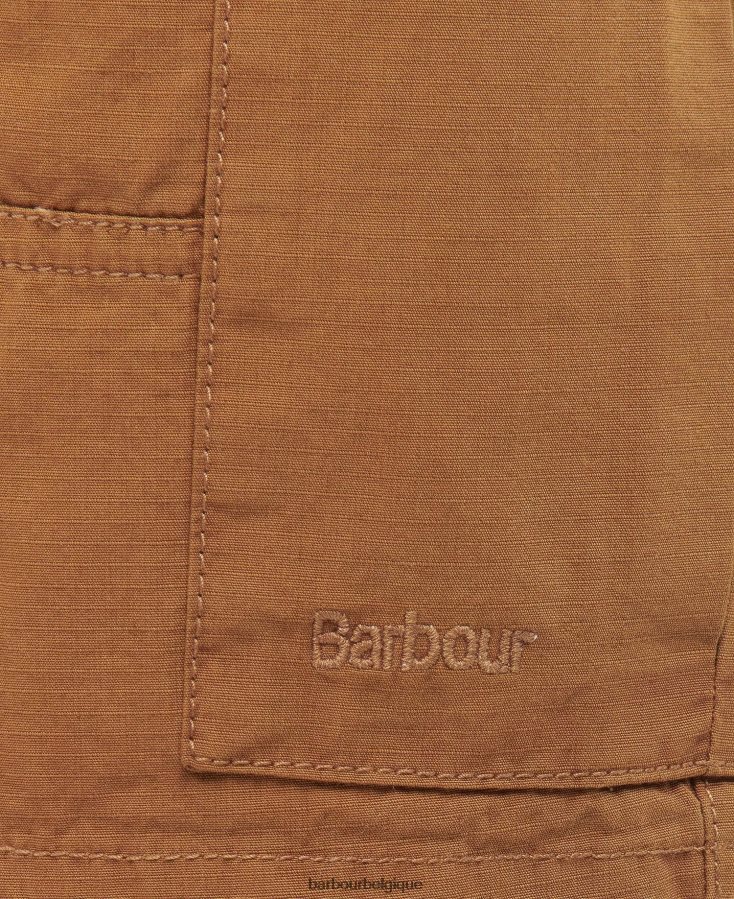 vêtements Barbour short cargo essentiel en ripstop vert lierre Hommes T2L6ZP1151