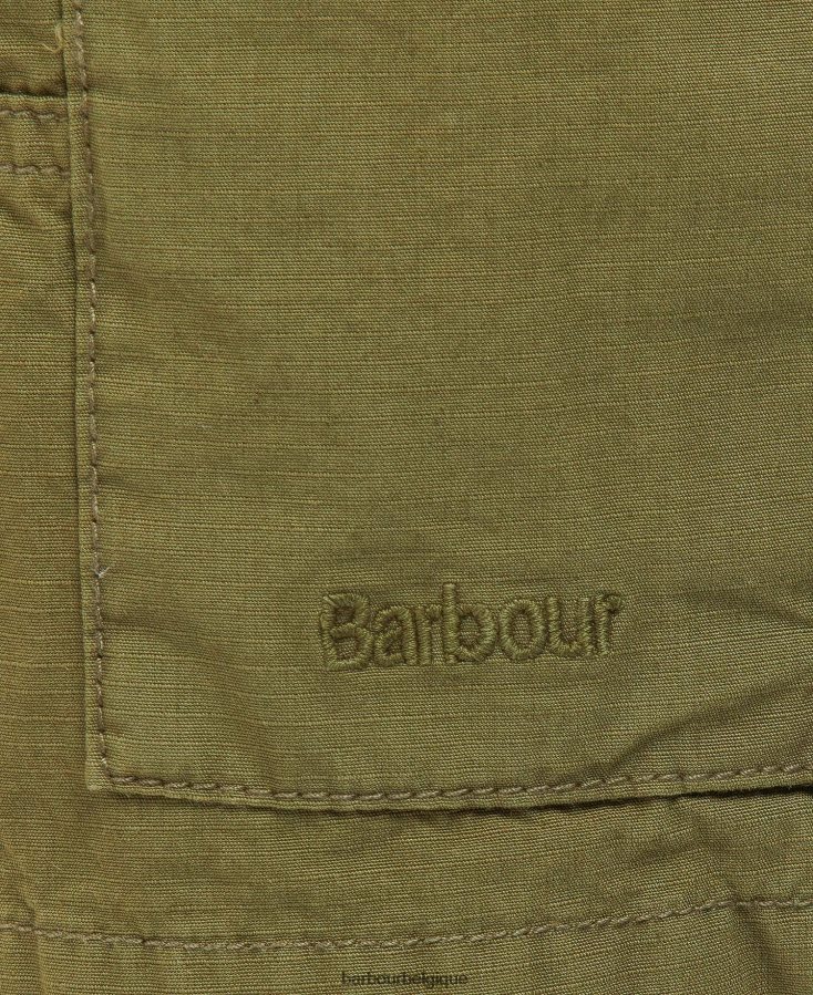 vêtements Barbour short cargo essentiel en ripstop vert lierre Hommes T2L6ZP1159