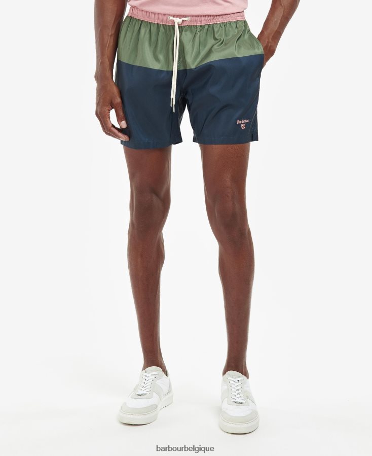 vêtements Barbour short de bain bicolore john ciel Hommes T2L6ZP1186