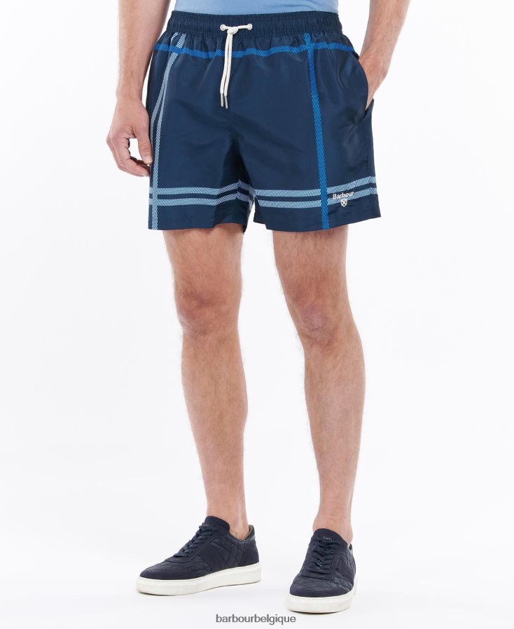 vêtements Barbour short de bain blaine marine Hommes T2L6ZP1216