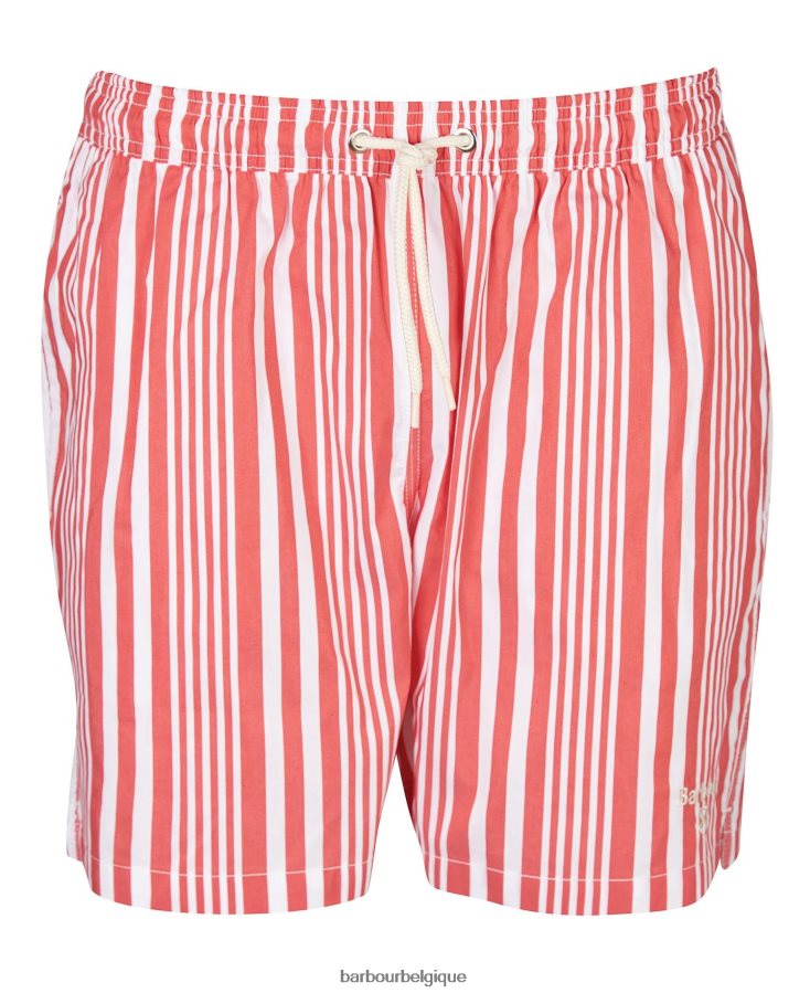 vêtements Barbour short de bain deckham rouge classique Hommes T2L6ZP1213