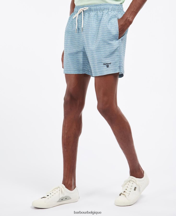 vêtements Barbour short de bain diamant geo marine Hommes T2L6ZP1187
