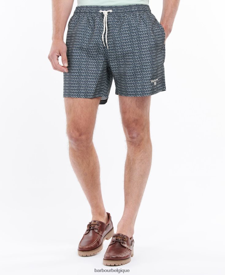 vêtements Barbour short de bain diamant geo marine Hommes T2L6ZP1201