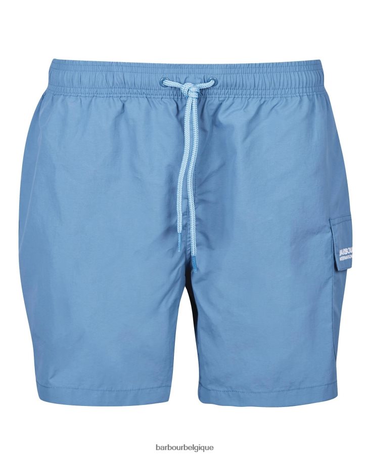 vêtements Barbour short de bain à poche horizon bleu Hommes T2L6ZP1192