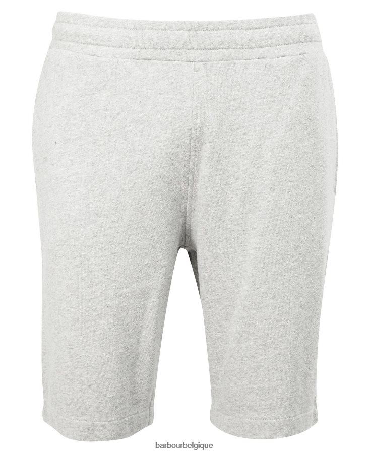 vêtements Barbour short de survêtement newnham gris chiné Hommes T2L6ZP1182