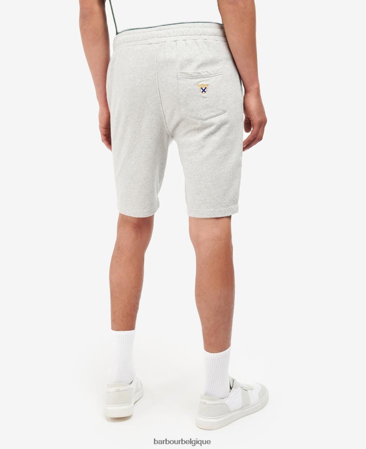 vêtements Barbour short de survêtement newnham gris chiné Hommes T2L6ZP1182