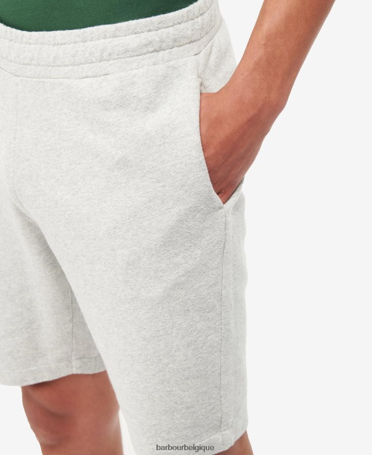 vêtements Barbour short de survêtement newnham gris chiné Hommes T2L6ZP1182