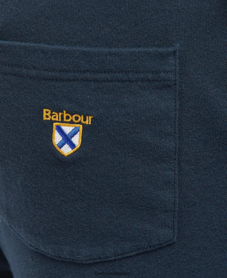 vêtements Barbour short de survêtement newnham gris chiné Hommes T2L6ZP1229