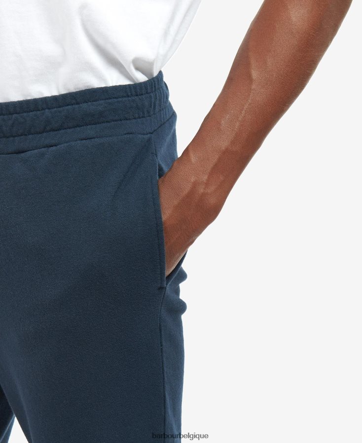 vêtements Barbour short de survêtement newnham gris chiné Hommes T2L6ZP1229