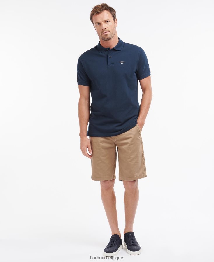 vêtements Barbour short de ville neuston marine de la ville Hommes T2L6ZP1149