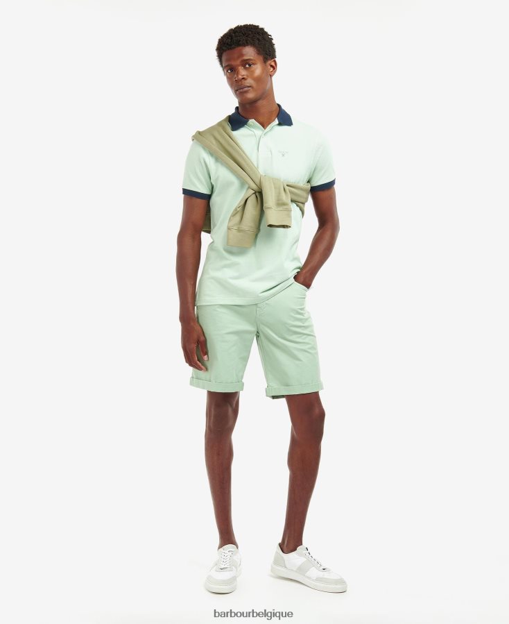 vêtements Barbour short en sergé bleu lavé Hommes T2L6ZP1177