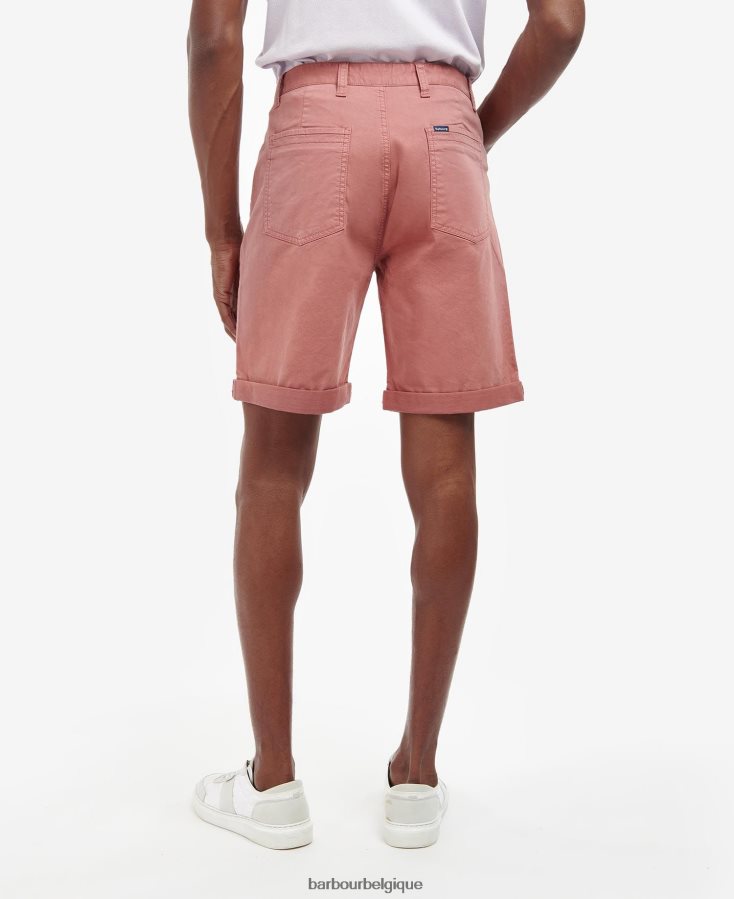 vêtements Barbour short en sergé bleu lavé Hommes T2L6ZP1235