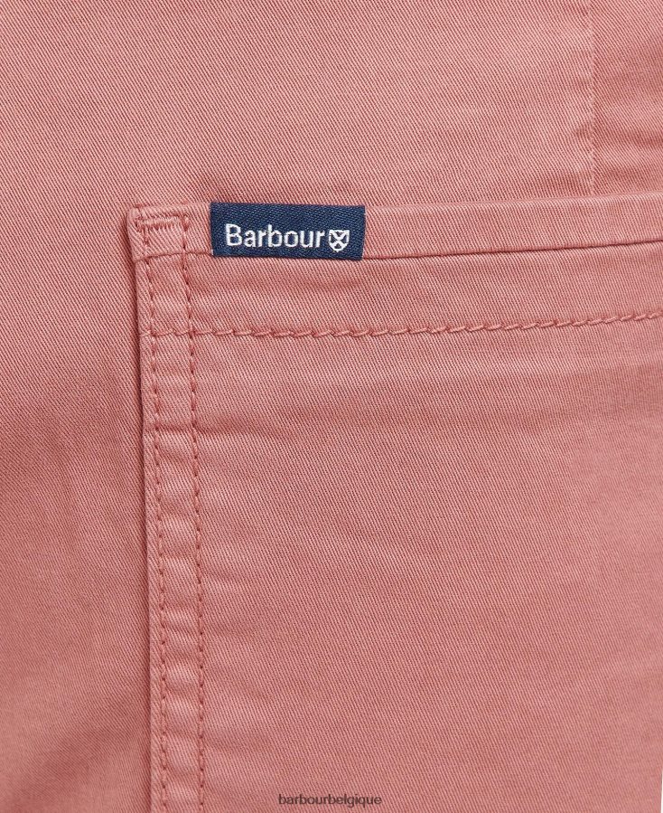 vêtements Barbour short en sergé bleu lavé Hommes T2L6ZP1235