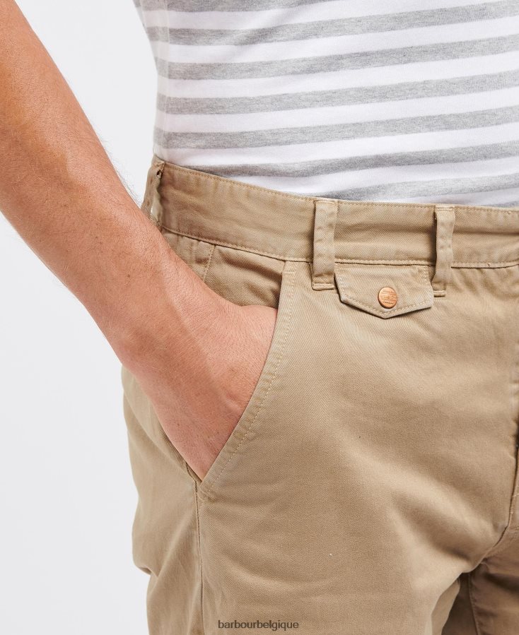 vêtements Barbour short neuston en sergé forcer le bleu Hommes T2L6ZP1141