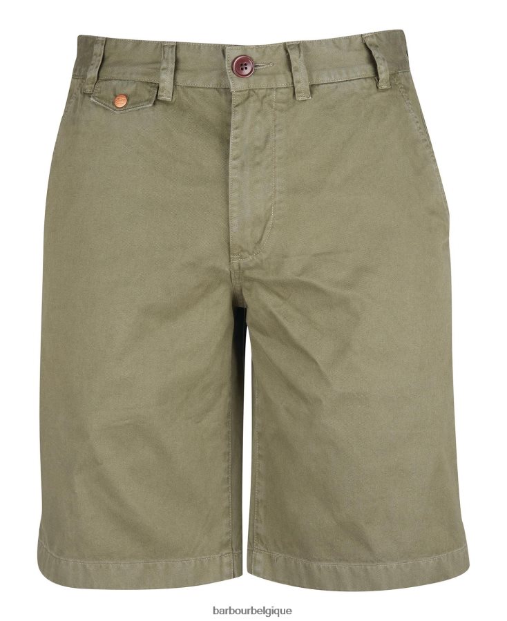 vêtements Barbour short neuston en sergé forcer le bleu Hommes T2L6ZP1173