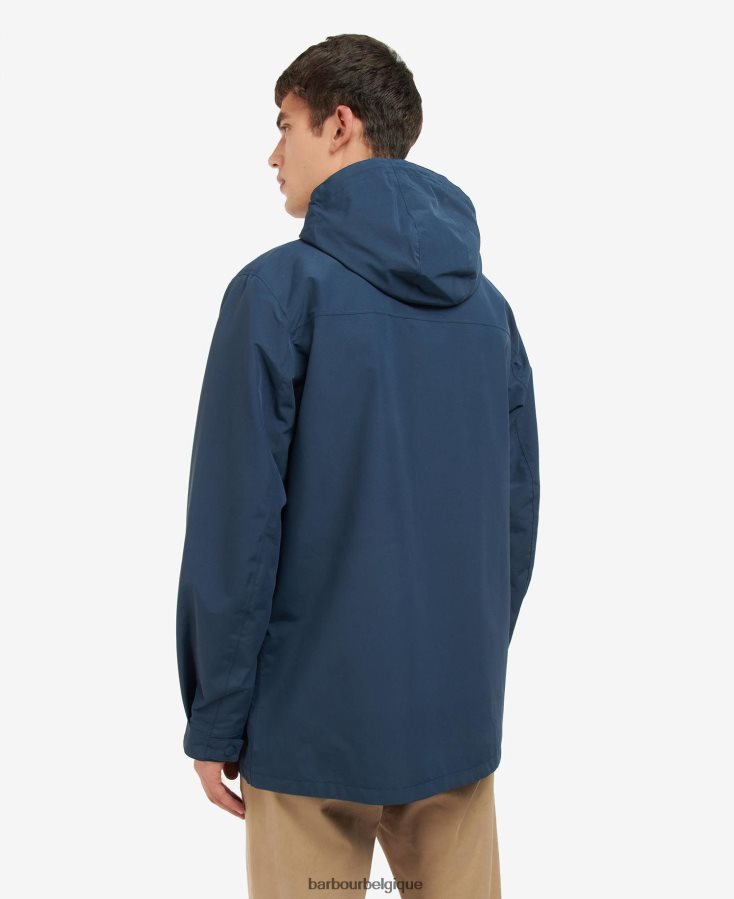 vêtements Barbour Parka imperméable Summer City marine classique Hommes T2L6ZP171