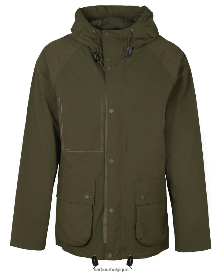 vêtements Barbour manteau de parka de terrain tranchée Hommes T2L6ZP172