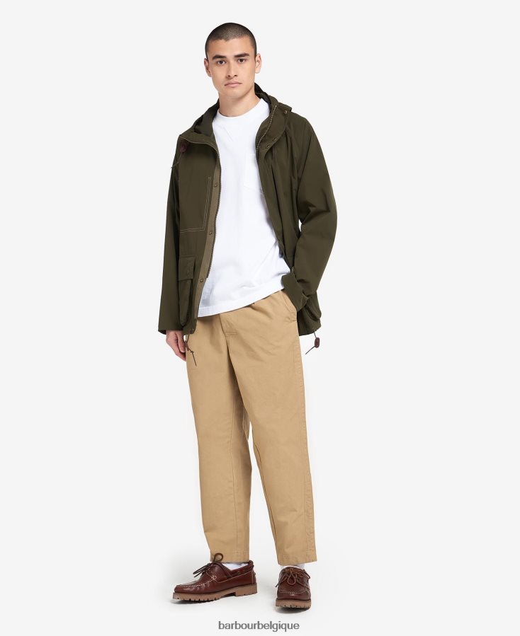 vêtements Barbour manteau de parka de terrain tranchée Hommes T2L6ZP172