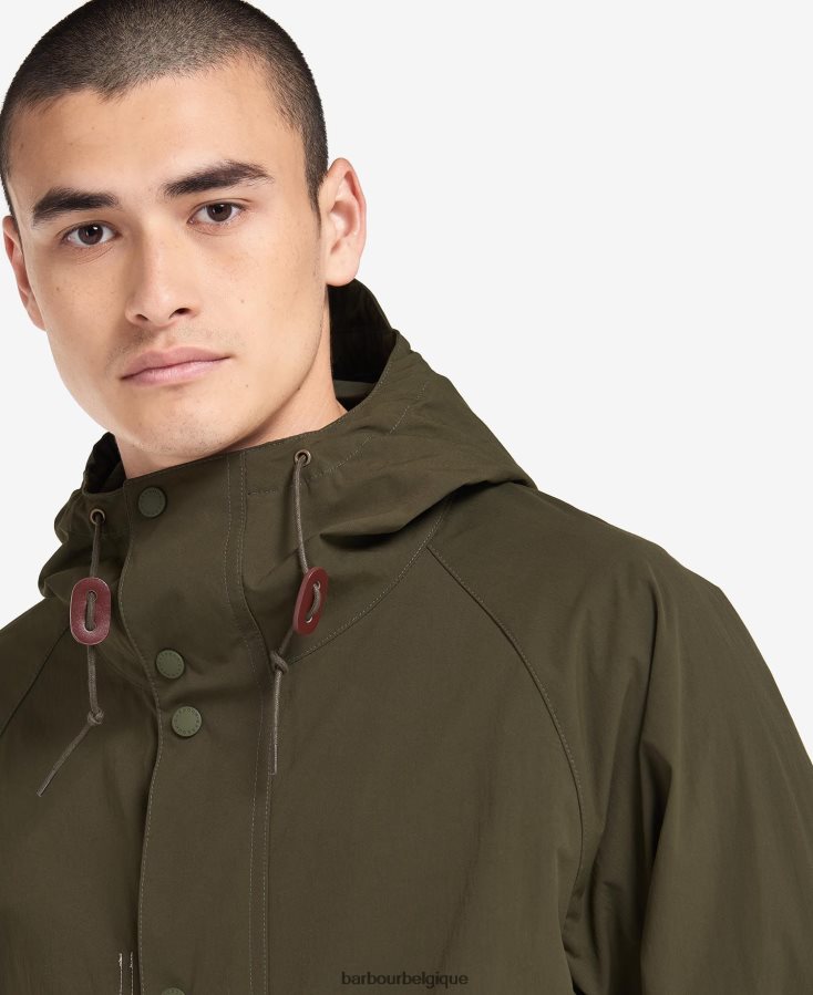 vêtements Barbour manteau de parka de terrain tranchée Hommes T2L6ZP172