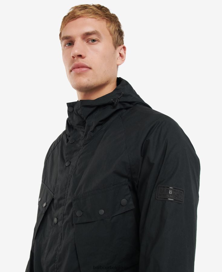 vêtements Barbour manteau parka décontracté noir classique Hommes T2L6ZP176