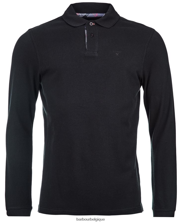 vêtements Barbour essentiel langarmshirt sports forêt Hommes T2L6ZP590