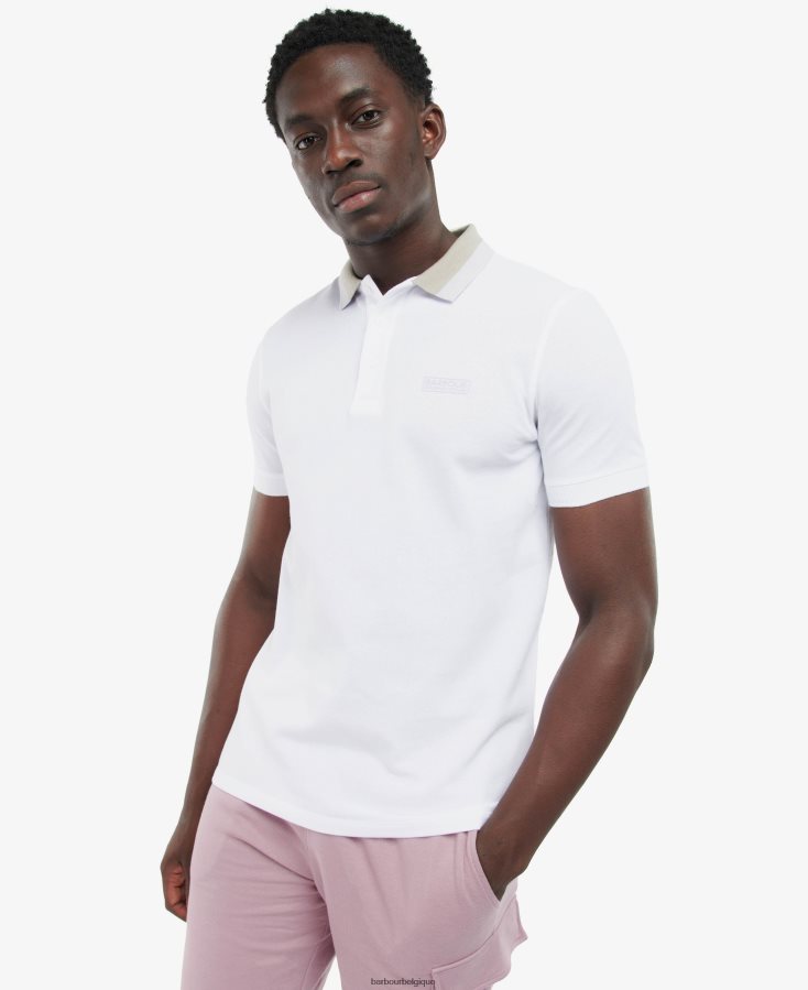 vêtements Barbour polo ampère gris clair Hommes T2L6ZP550