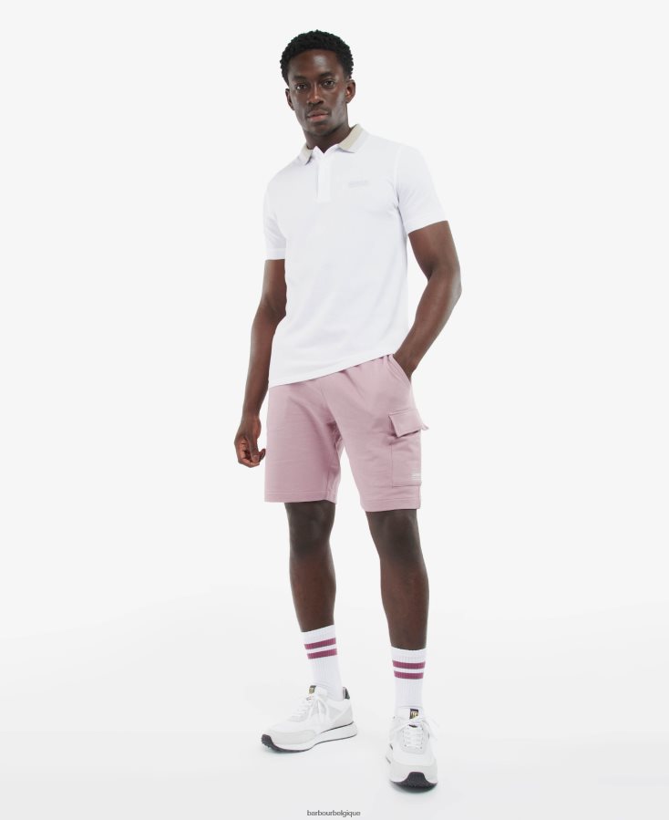 vêtements Barbour polo ampère gris clair Hommes T2L6ZP550