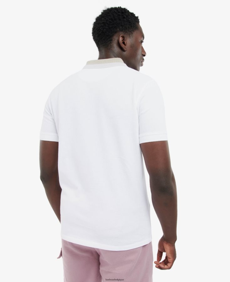 vêtements Barbour polo ampère gris clair Hommes T2L6ZP550