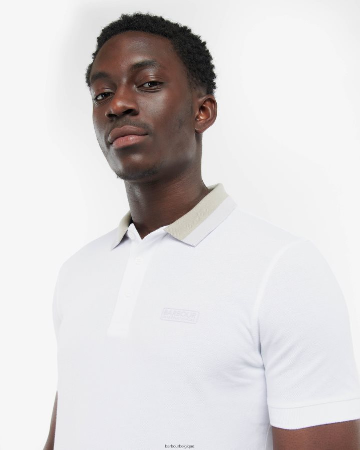 vêtements Barbour polo ampère gris clair Hommes T2L6ZP550