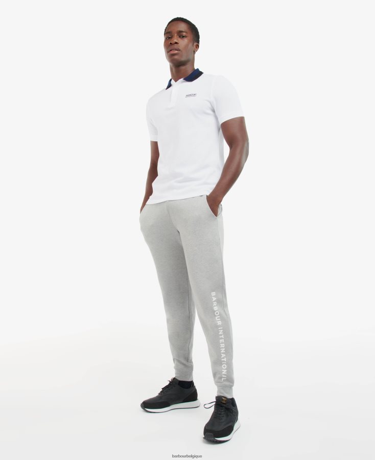 vêtements Barbour polo ampère gris clair Hommes T2L6ZP669