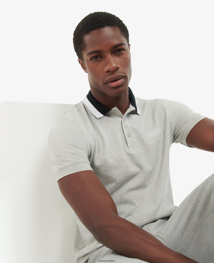 vêtements Barbour polo ampère gris clair Hommes T2L6ZP689