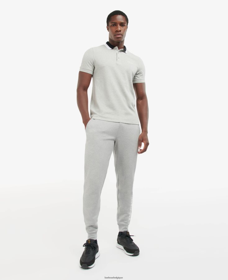 vêtements Barbour polo ampère gris clair Hommes T2L6ZP689