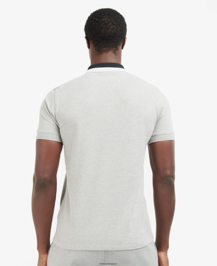 vêtements Barbour polo ampère gris clair Hommes T2L6ZP689
