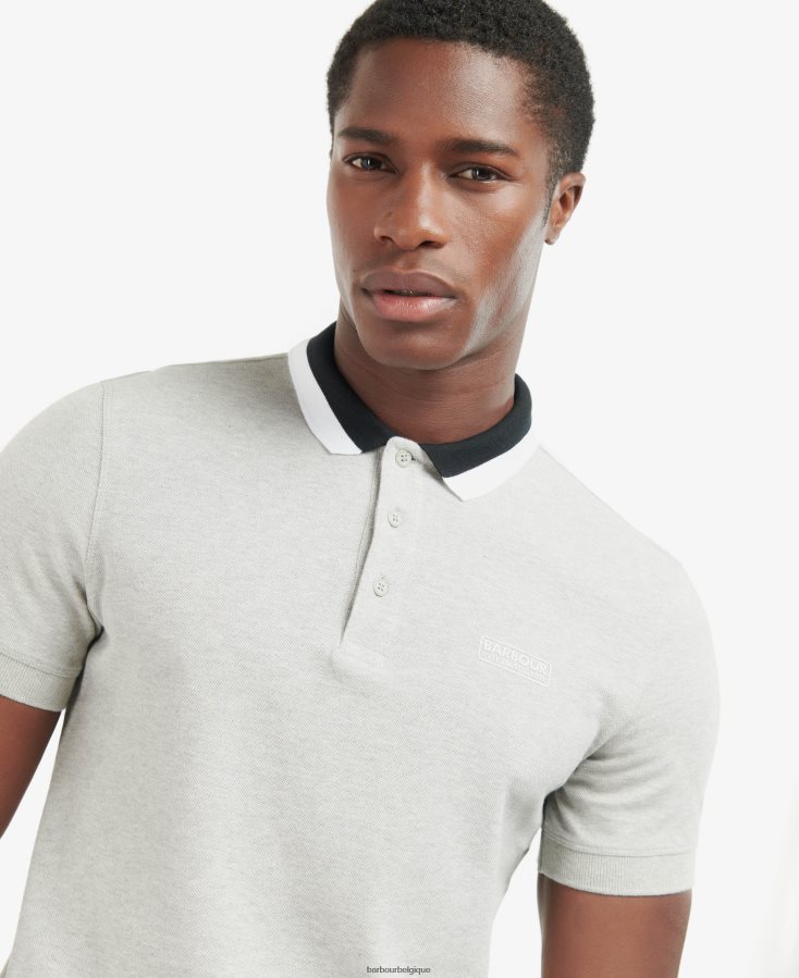 vêtements Barbour polo ampère gris clair Hommes T2L6ZP689